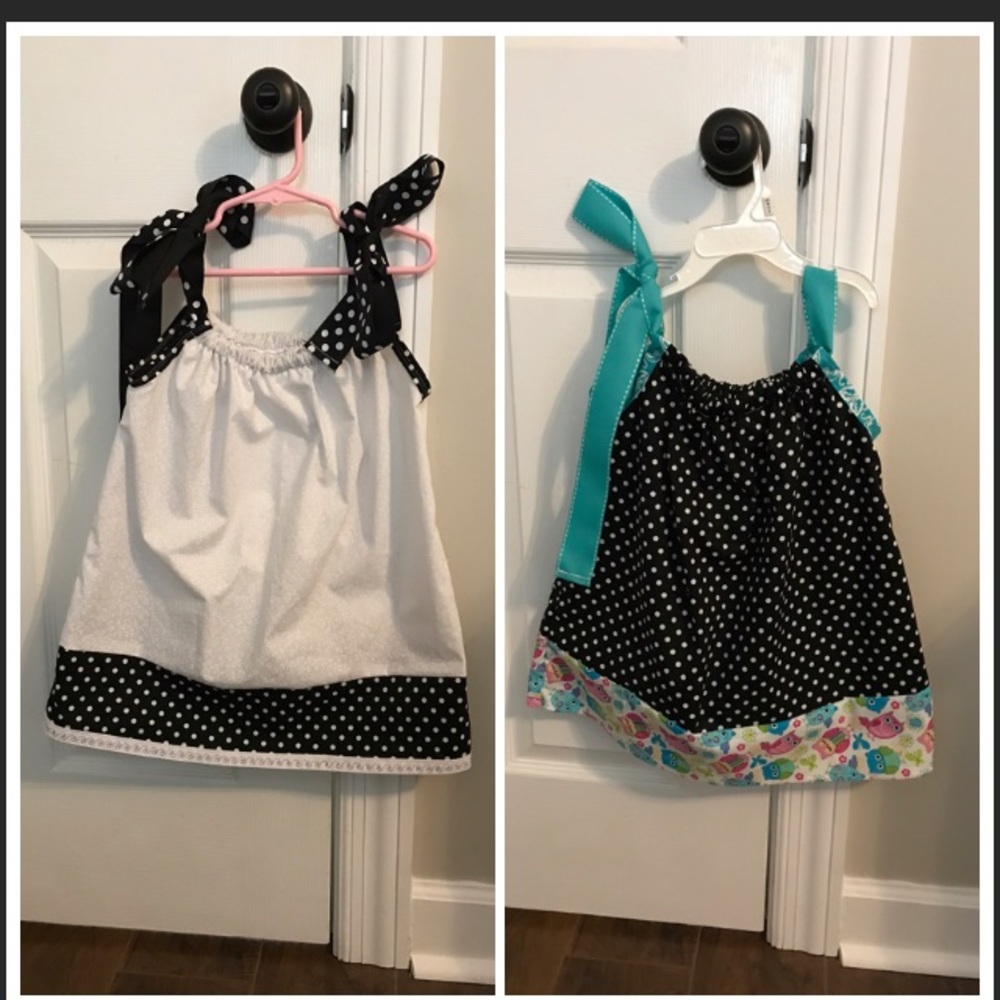 Handmade pillow case dresses